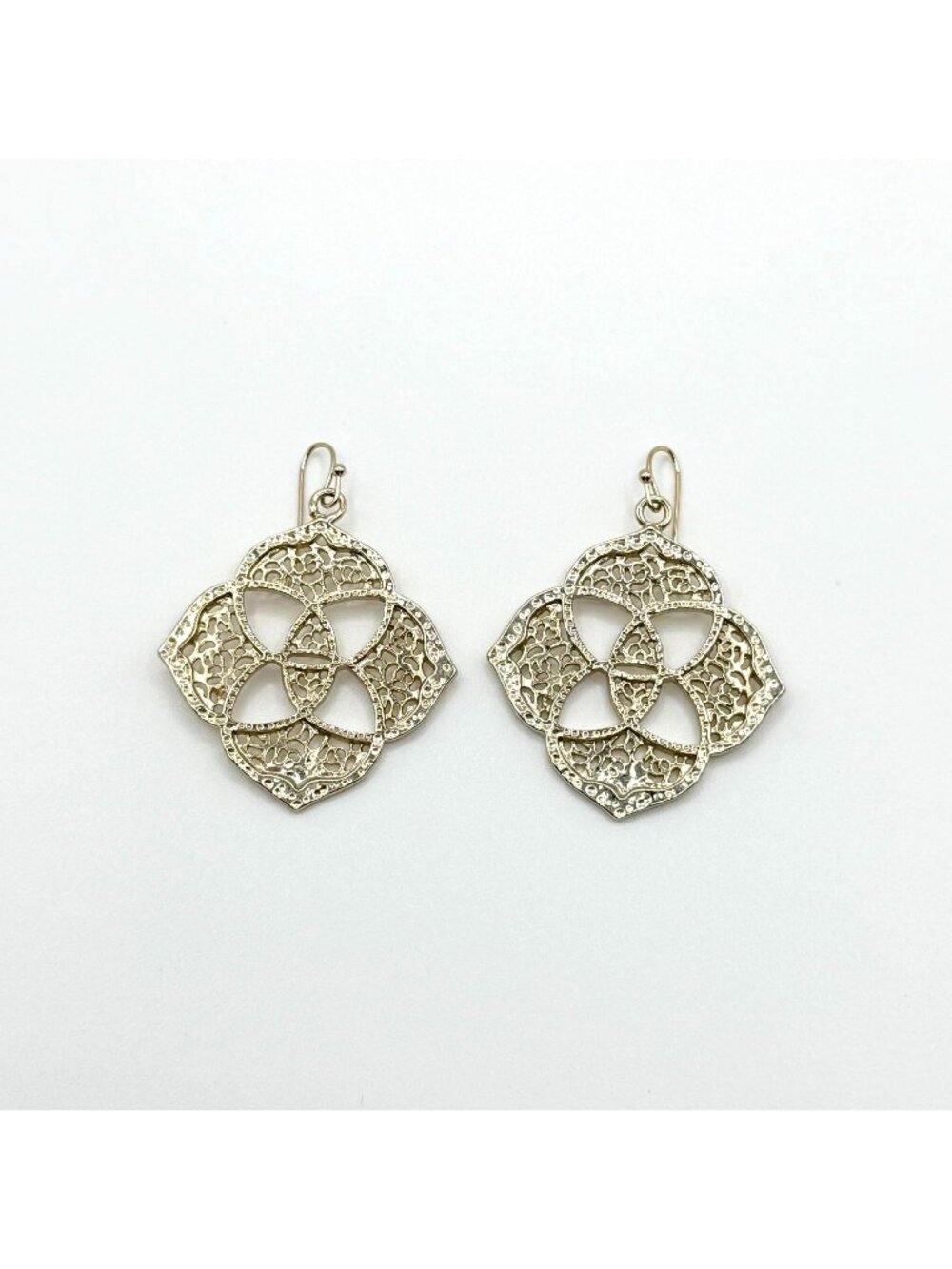 Kendra Scott Gold Tone Dangle Earrings